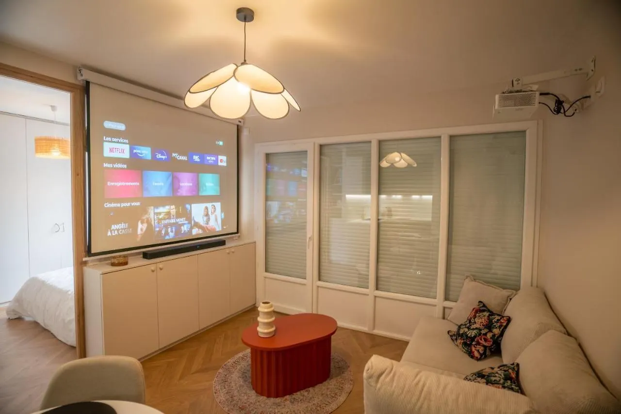 T2 Plein Sud - Parking - Balcon Vue Odet - Renove Par Un Architecte Apartment Quimper 0*,